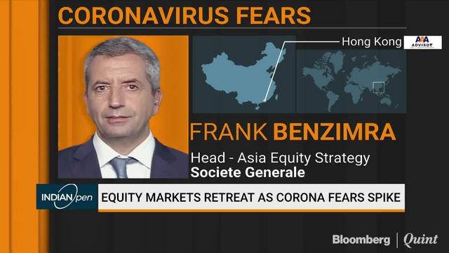 Frank Benzimra Expects 10% Correction In Global Markets On Coronavirus Fears