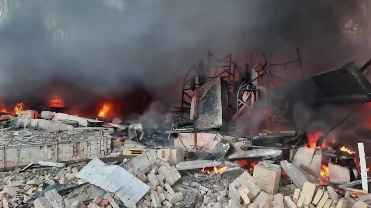 Russia attacks Ukraine as defiant Putin warns US, NATO