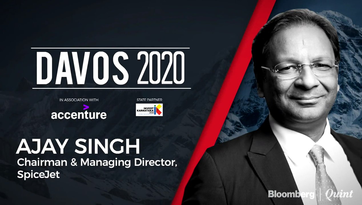 Ajay Singh At WEF 2020
