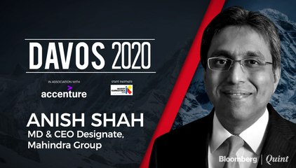 Anish Shah At WEF 2020