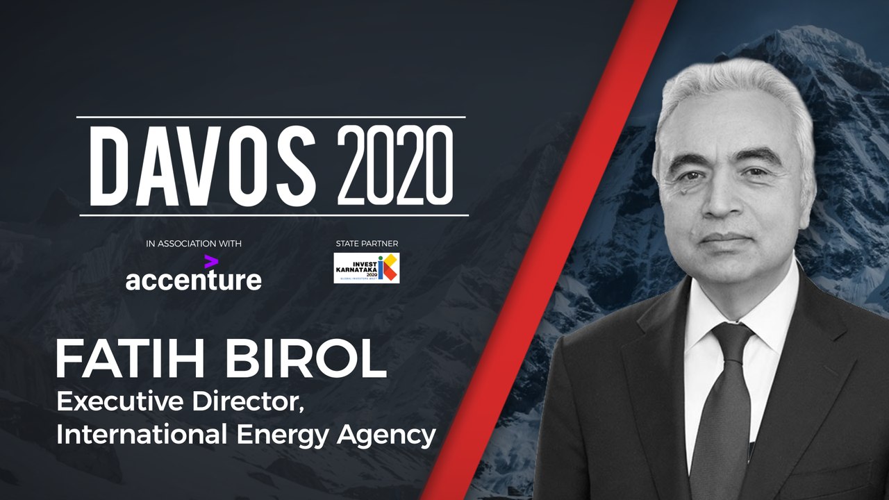 Fatih Birol At WEF 2020