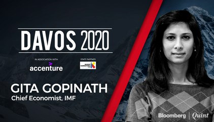 Gita Gopinath At WEF 2020