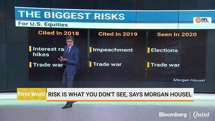 Biggest Economic Risk Is What No One Is Talking About: Morgan Housel