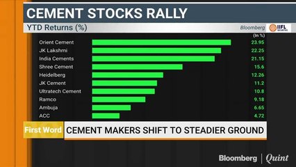 Cement Makers Shift To Steadier Ground