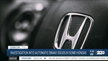 National Highway Traffic Safety Administration investigating complaints over brakes in Honda vehicles