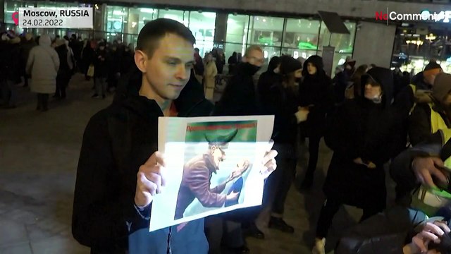 بدون تعليق: توقيف أكثر من 1500 روسي احتجوا على غزو أوكرانيا في موسكو