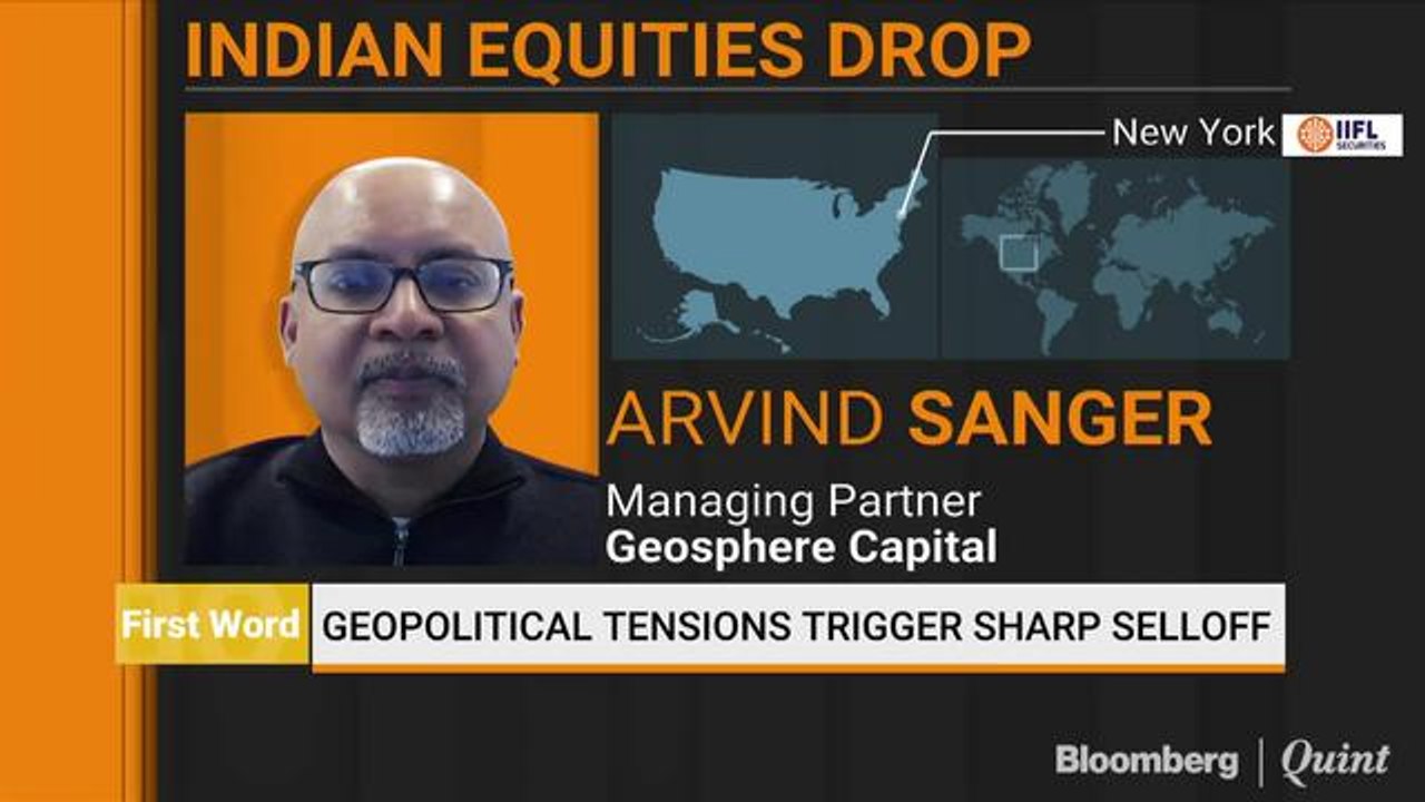 Geopolitical Tensions Trigger Sharp Selloff