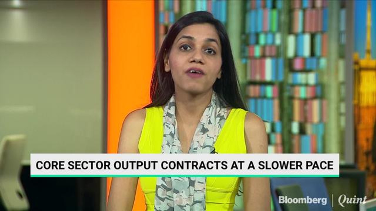 Core Sector Output Contracts For The Fourth Str...