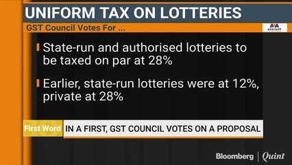 In A First, GST Council Votes On A Proposal