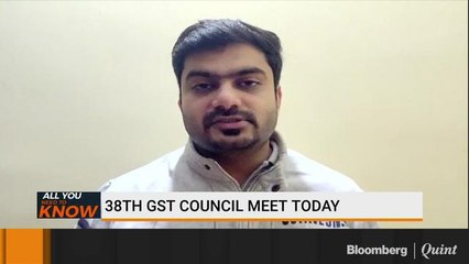 38th GST Council Meet Today