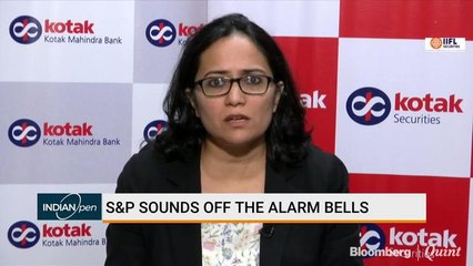 下载视频: S&P's Threat Of India Downgrade A Point Of Worry For Markets: Kotak Mahindra Bank