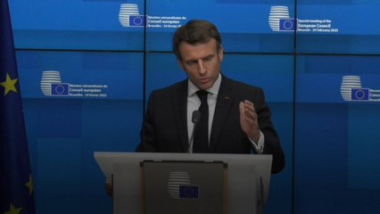 Emmanuel Macron annonce le déploiement de troupes dans l'est de l'Europe