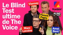 The Voice : les jurés s'affrontent au Blind Test (Amel Bent, Florent Pagny, Vianney et Marc Lavoine)