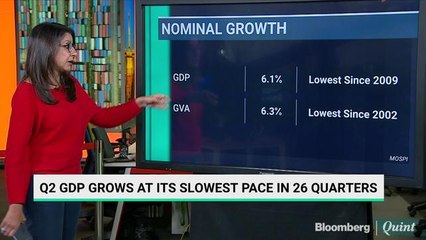 Q2 GDP Growth At 26-Quarter Low