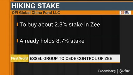 Essel Group To Cede Control Of Zee