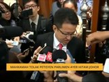Mahkamah tolak petisyen Parlimen Ayer Hitam Johor