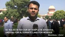 SC Rules In Favour Of Temple In Ayodhya, Orders Alternate Land For Mosque