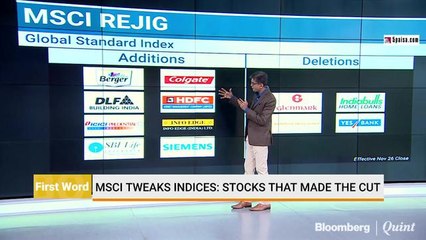 MSCI Tweaks Indices: Stocks That Made The Cut