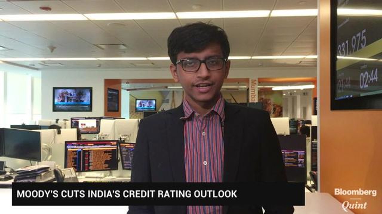 Moody's Outlook Cut May Weigh On Bonds; Rupee May Weaken