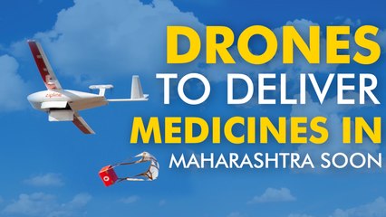 Autonomous Drones To Deliver Medicines In Maharashtra Soon