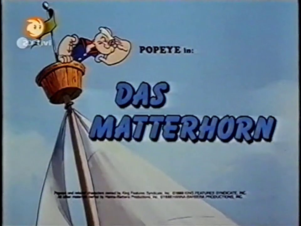 Popeye, der Seefahrer - 34. Das Trucker-Rennen / Das Matterhorn / Tour de Popeye