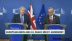 Johnson And Juncker Confirm Brexit Deal