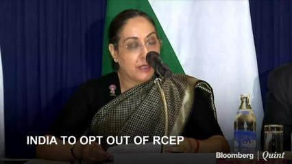 India Opts Out Of RCEP Agreement