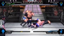 Here Comes the Pain Stacy Keibler(ovr100) vs Rikishi vs Test vs The Rock
