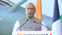 Rajnath: Hopeful Of Timely Delivery Of Rafale Jets