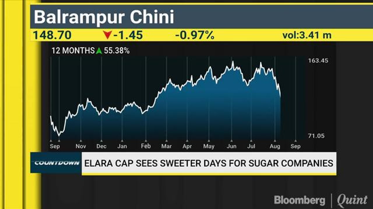 Elara Capital Expects 60% Upside In Three Sugar Stocks