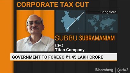 Tax Cuts Will Tempt Firms To Lower Their Prices, Says Titan's Subramaniam