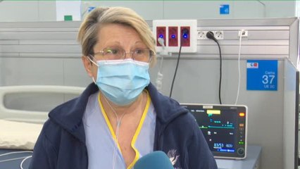La bajada de la incidencia vacía hospitales como el Isabel Zendal de Madrid