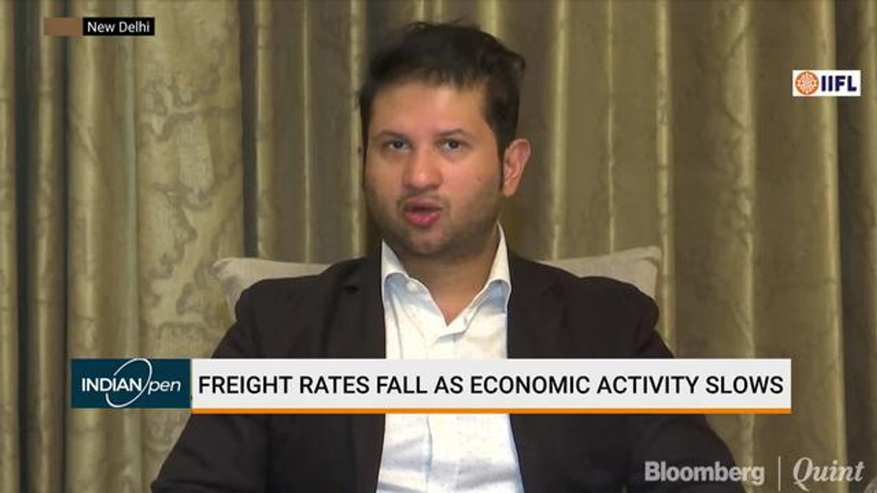 Freight Rates Fall As Economic Activity Slows