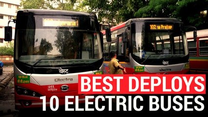 BEST Deploys 10 Electric Buses in Mumbai