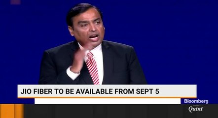 Jio Fiber To Launch On Sept 5: Mukesh Ambani