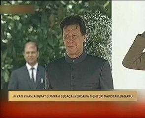 Imran Khan angkat sumpah sebagai Perdana Menteri Pakistan baharu