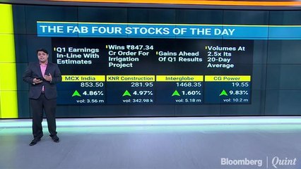 The Fab Four Stocks In Trade Today