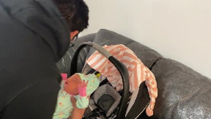 Brother Meets New Baby Sister