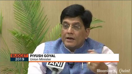 Piyush Goyal On Budget 2019