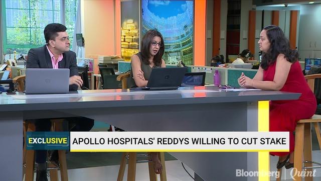 Apollo Hospitals' Reddys Willing To Cut Stake