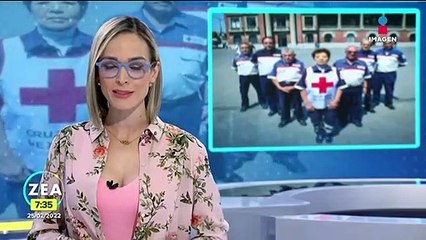 Veterano de la Cruz Roja comparte su experiencia salvando vidas