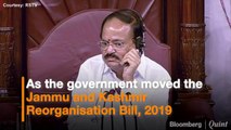 Watch How Rajya Sabha Debated The Changes To Jammu and Kashmir's Status