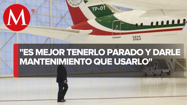 Si no se vende, avión presidencial se rentaría para viajes: AMLO