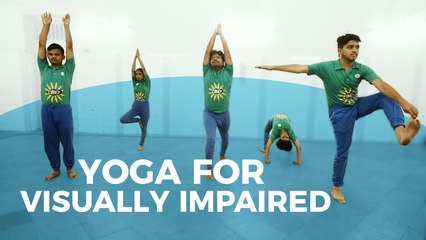 Practising Yoga Is Helping These Visually Impaired Find Their Balance