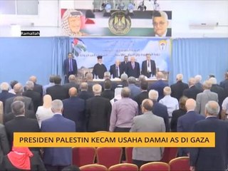 Presiden Palestin kecam usaha damai AS di Gaza