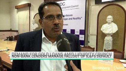 Demand For Gold Loans Amid Liquidity Crunch