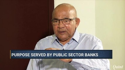 YV Reddy On The Purpose Served By Public Sector Banks