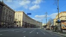 وسط مدينة كييف شبه خال مع اقتراب القوات الروسية