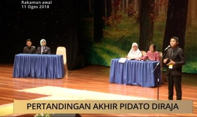 Pertandingan Akhir Pidato DiRaja 2018