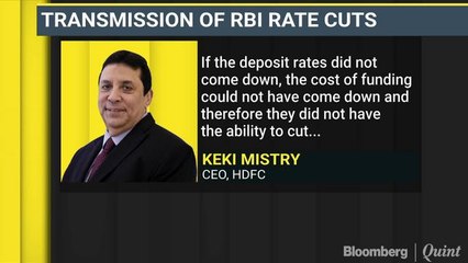 Bankers On Transmission Of RBI Rate Cuts
